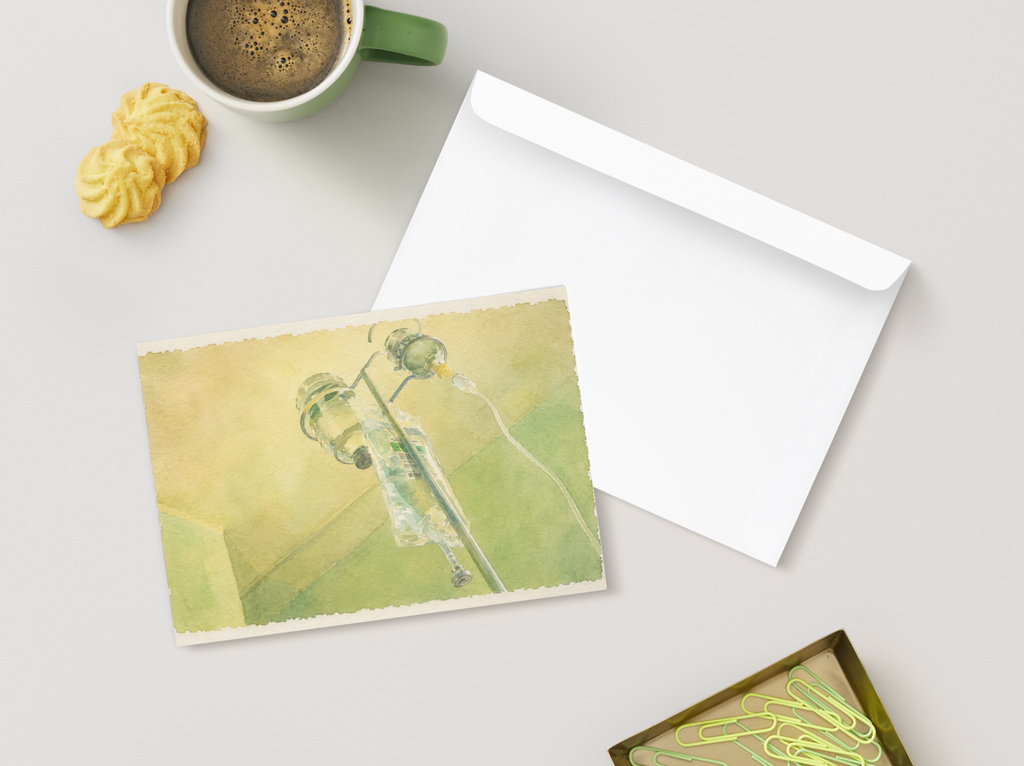Quiet Recovery — Cozy Printable Postcard