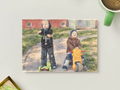 Childhood Roads — Vintage Printable Postcard