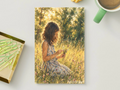 Wildflower Summer — Nostalgic Printable Postcard