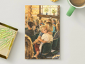 Held Close — Vintage Watercolor Postcard