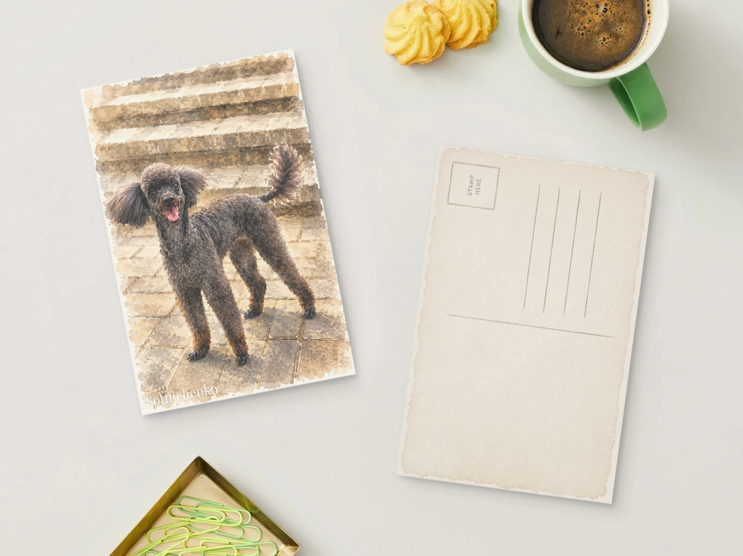 Little Joy — Vintage Printable Postcard