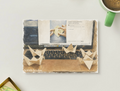 Origami Afternoon — Vintage Printable Postcard