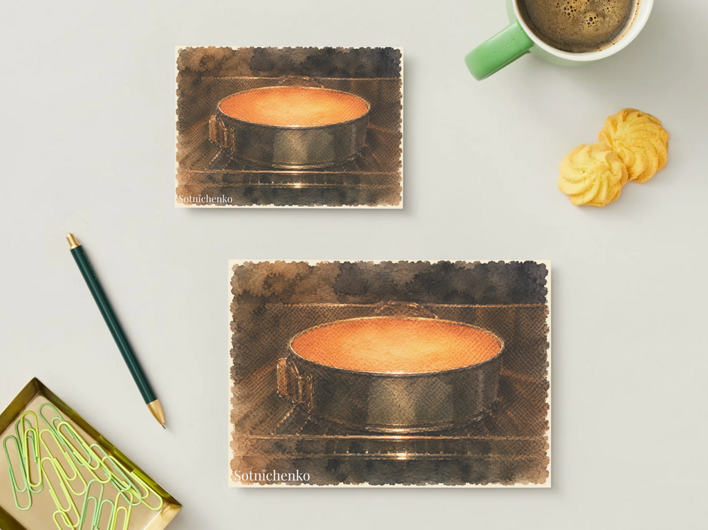 Warm Pot — Cozy Printable Postcard