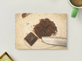 Chocolate Shavings — Cozy Printable Postcard