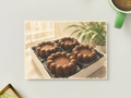 Sweet Box — Vintage Printable Postcard