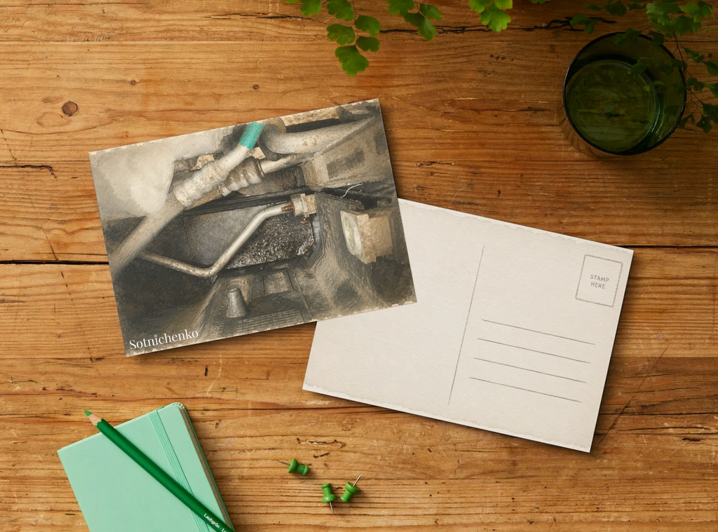 Hidden Systems — Vintage Printable Postcard