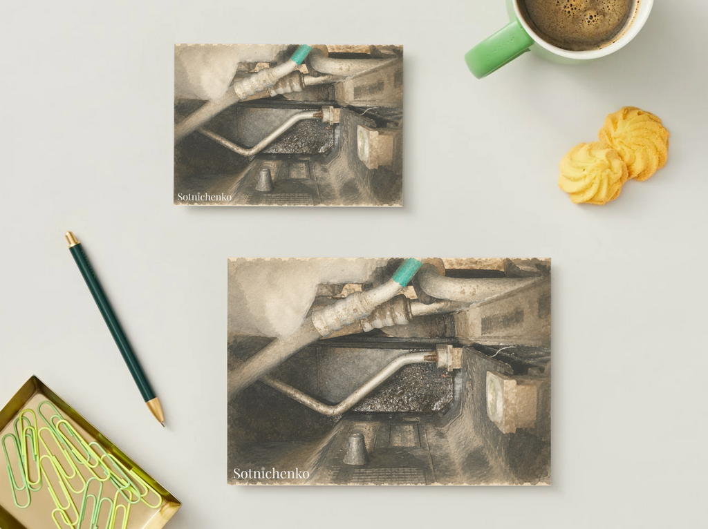 Hidden Systems — Vintage Printable Postcard