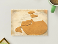 Baking Scraps — Vintage Printable Postcard