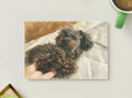 Tucked In — Cozy Printable Postcard