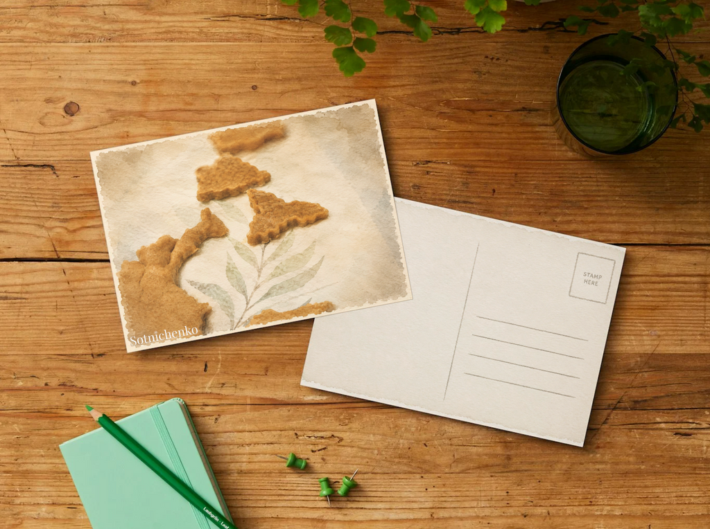 Sweet Little Wings — Vintage Printable Postcard