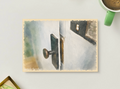 Quiet Doorway — Cozy Printable Postcard