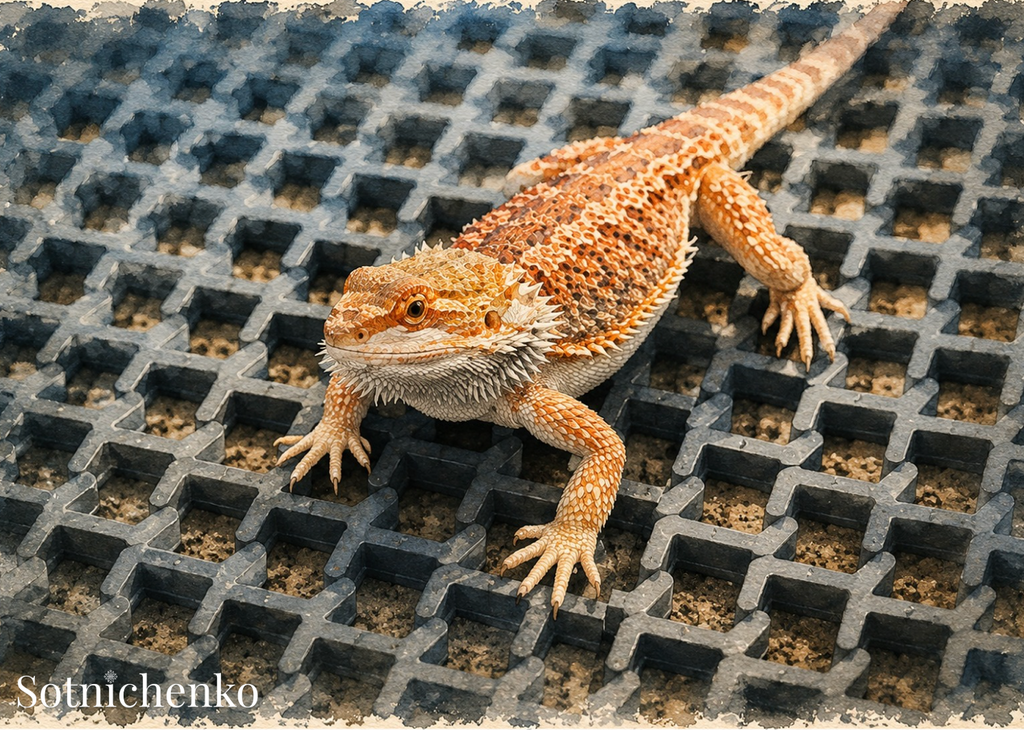 Scaled Little Boss — Reptile Printable Postcard