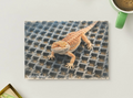 Scaled Little Boss — Reptile Printable Postcard