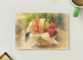 Berry Basket — Sweet Printable Postcard