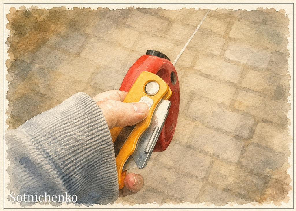 Dog Walk Essentials — Everyday Urban Printable Postcard