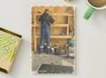 Workshop Shelf Build — DIY Renovation Printable Postcard